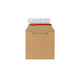 Manila Brown Peel & Seal Rigid Board Mailers Envelope (120 x 120mm)