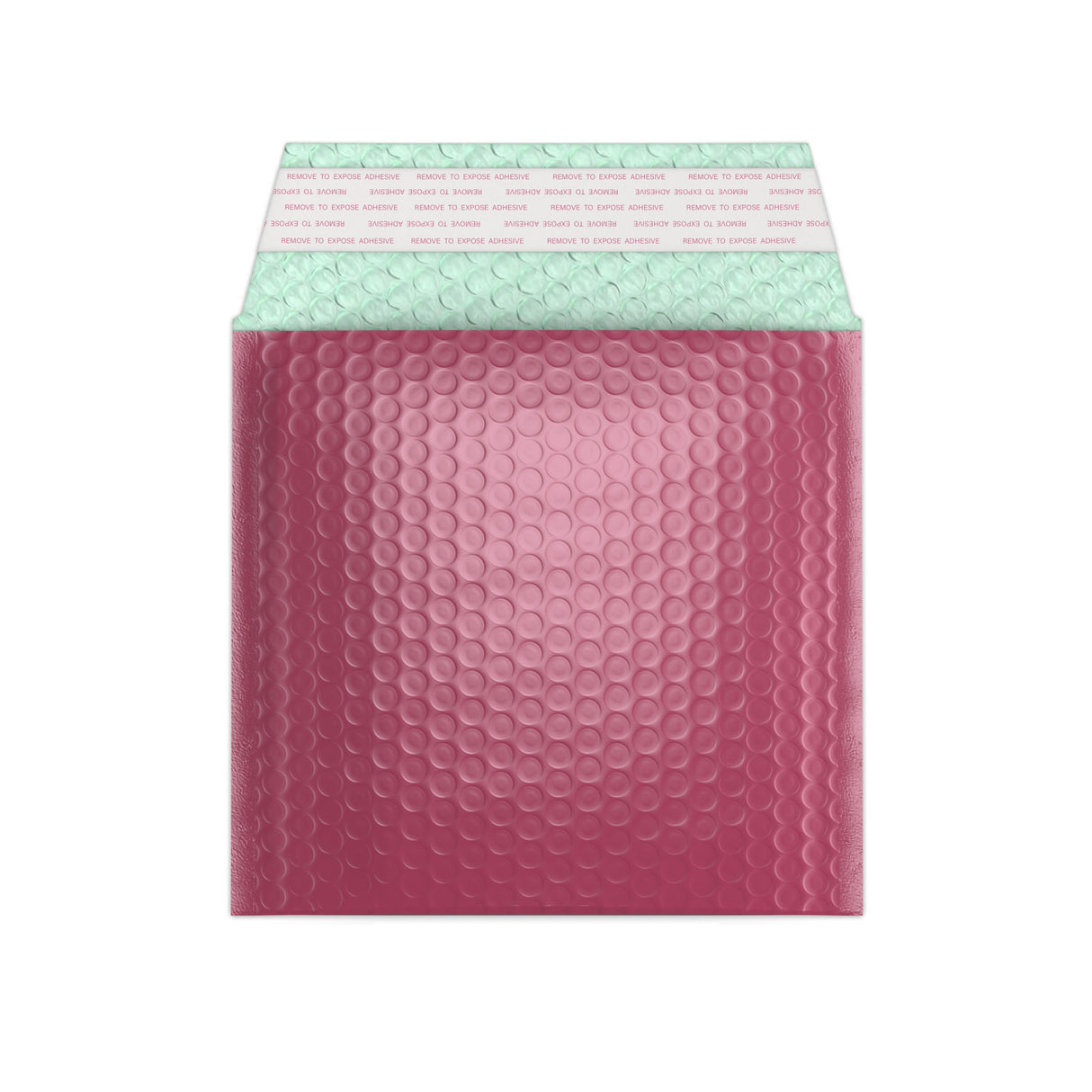 Glanzende metaalachtige luchtkussen enveloppen