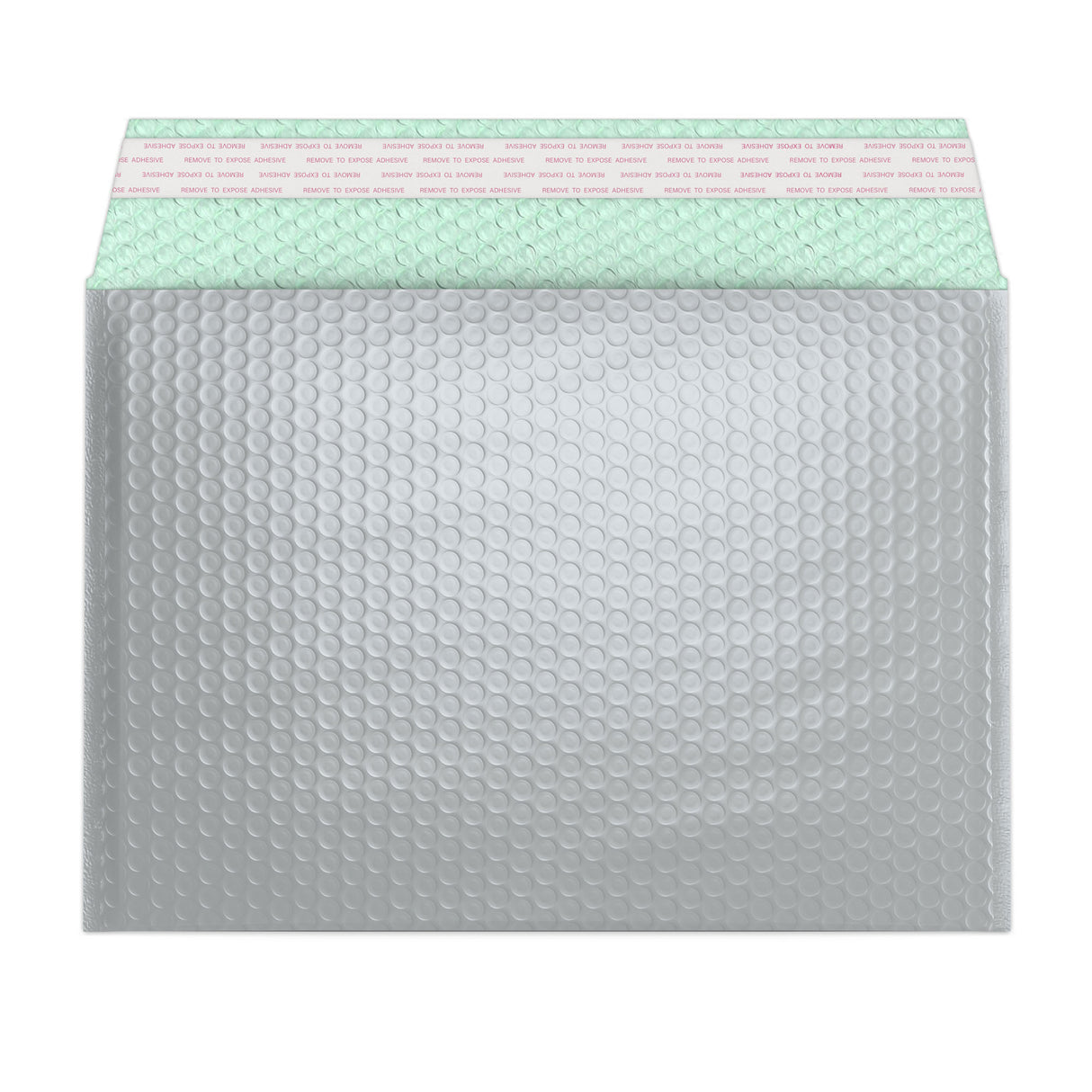 Glanzende metaalachtige luchtkussen enveloppen