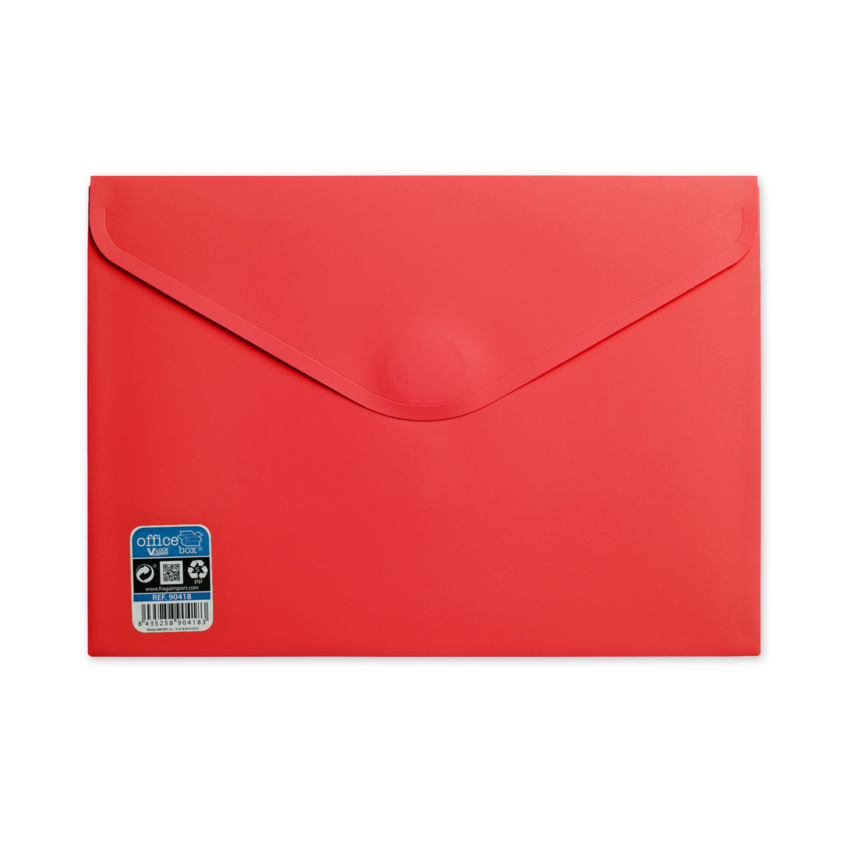 Polypropyleen enveloppen met klittenbandsluiting V-LOCK Vital Colors