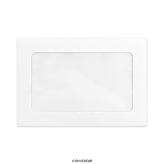 162x229 mm (C5) Envelop met groot venster