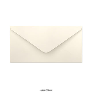 110x220 mm (DL) Grijswitte glanzende envelop