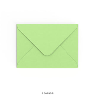 125x175 mm Lichtgroen Gekleurde Envelop