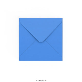 130x130 mm Helder Blauw Envelop