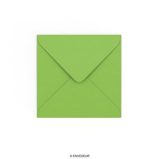 130x130 mm Mid Groen Envelop