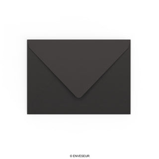 133x184 mm Zwart Envelop