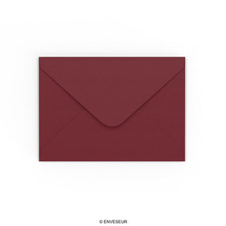 Bordeaux papieren enveloppen