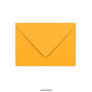 133x184 mm Diepgeel Envelop