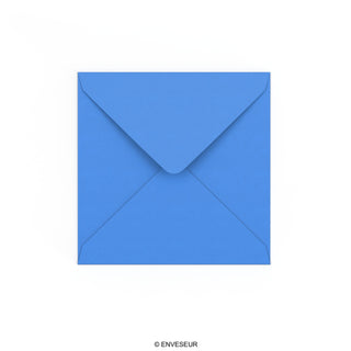 140x140 mm Helder Blauw Envelop