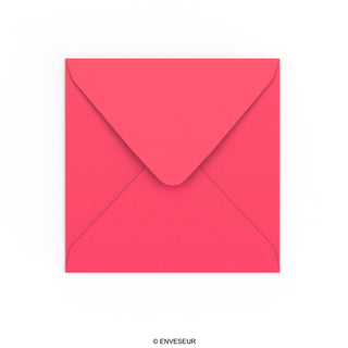 155x155 mm Helder Roze Envelop