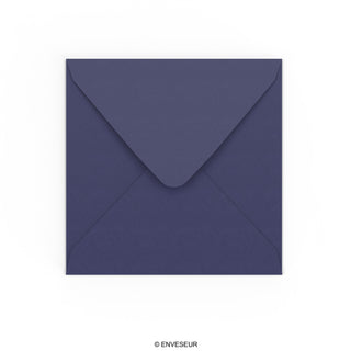 155x155 mm Donkerblauw Envelop