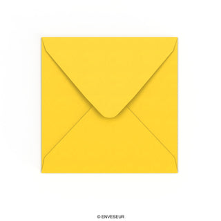 155x155 mm geel Envelop