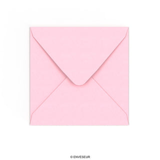 155x155 mm Lichtroze Envelop