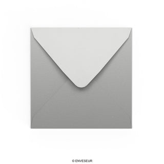 Zilver envelop 155x155 mm