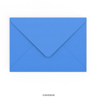 162x229 mm (C5) Helder Blauw Envelop