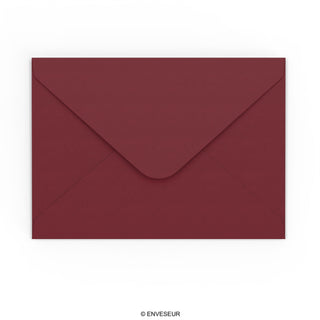 Bordeauxrode Enveloppen