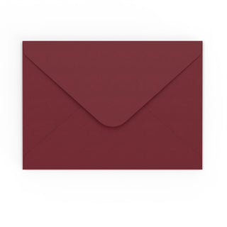 Burgundy envelopes