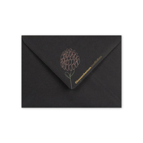 Envelop Chrysant motief