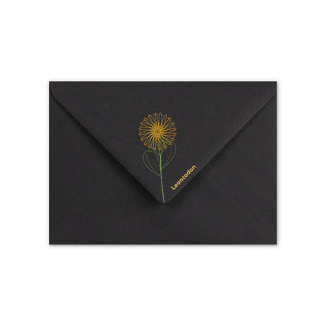 Envelop Paardenbloem motief