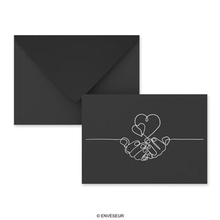 Valentijsdag enveloppen ”Liefde delen”