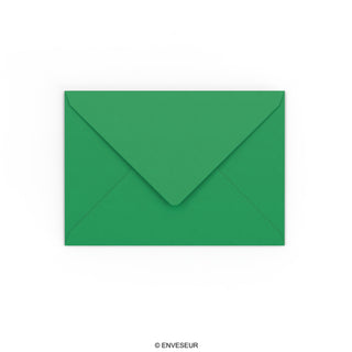 114x162 mm (C6) Diepgroen Envelop