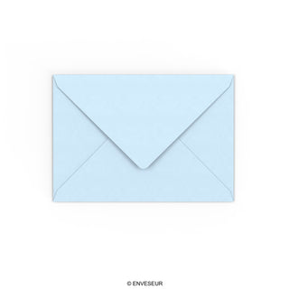 114x162 mm (C6) Lichtblauw Envelop