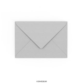 114x162mm (C6) Lichtgrijs Envelop