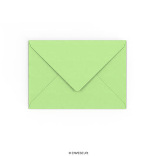 114x162 mm (C6) Lichtgroen Gekleurde Envelop