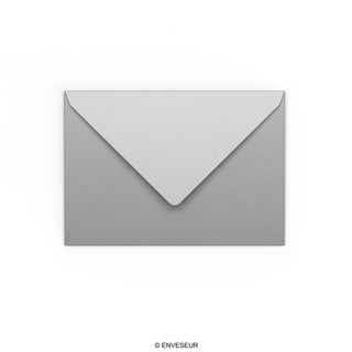 114x162 mm (C6) Zilver Envelop