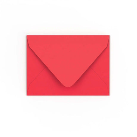 82x113 mm (C7) Helder Rood Envelop