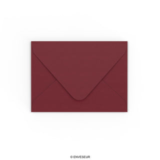 Bordeaux papieren enveloppen