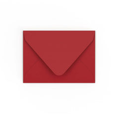 82x113 mm (C7) Donkerrood Envelop
