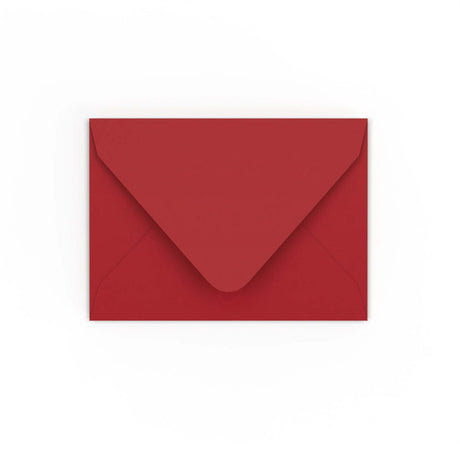 82x113 mm (C7) Donkerrood Envelop