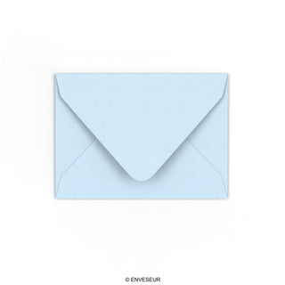 82x113 mm (C7) Lichtblauw Envelop
