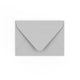 C7 Pale Grey Gummed V-Flap Envelope (82 x 113mm)