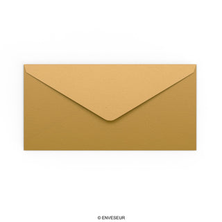 110x220 mm (DL) Goud Envelop