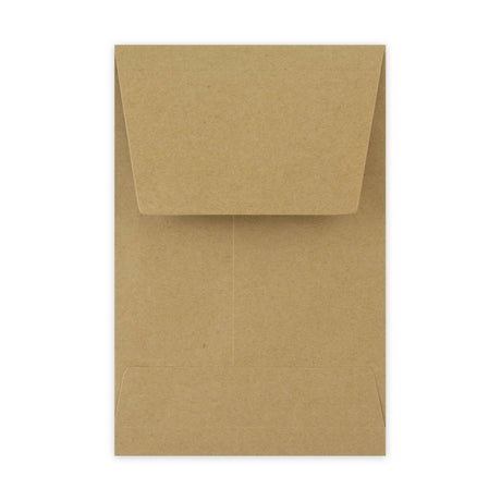 Kraftpapier enveloppen met zijvouw