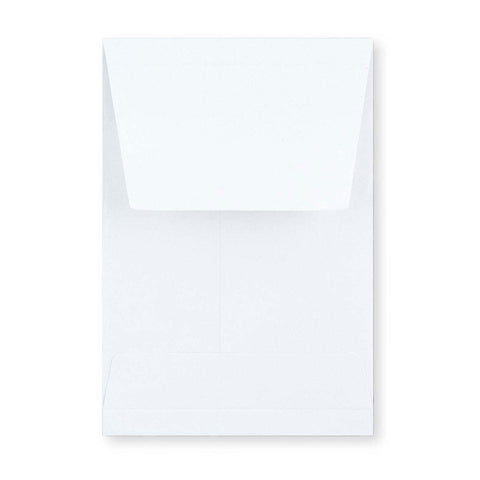 C6 White Recycled Gusset Envelope (162 x 114 x 25mm)