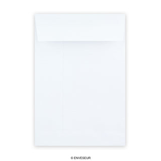 Witte harmonica-envelop 254x178x25 mm