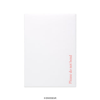 Witte Bordrug Envelop – Bedrukt 324x229 mm (C4)