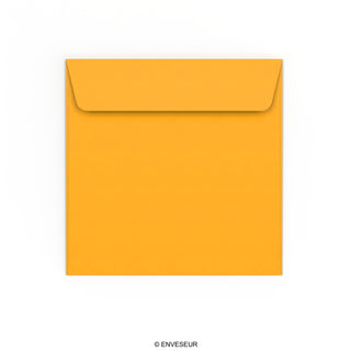 155x155 mm Diepgeel Envelop