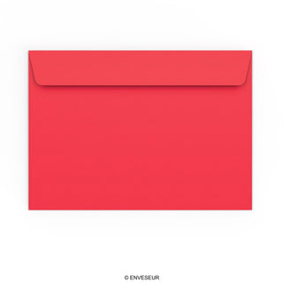 162x229 mm (C5) Helder Rood Envelop