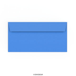 110x220 mm (DL) Helder Blauw Envelop