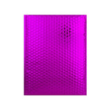 Glanzende metaalachtige luchtkussen enveloppen