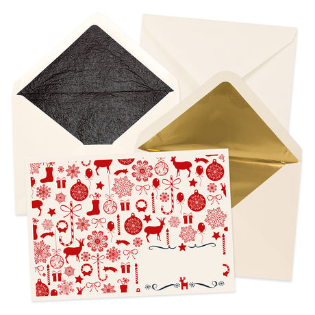 Envelop Vrolijk Kerstfeest motief
