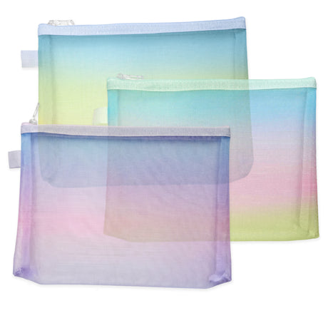 Nylon net Etui met Ritssluiting