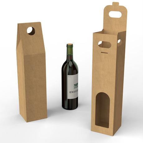 Kartonnen flesverpakking (75 cl.)