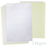 Gehamerd gestructureerd papier 246g/m²