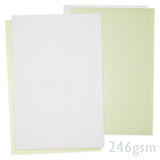 Linnenstructuur papier 246g/m²