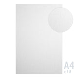 Linnenstructuur papier 215g/m² - 10 A4 vel